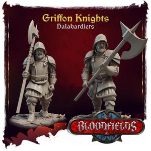 Griffon Knights - Halabardiers - Additional Miniatures