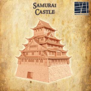 Samurai Castle  28 mm Tabletop Terrain