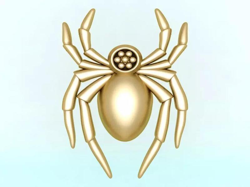 Spiders for jewelry - Spider for the ring