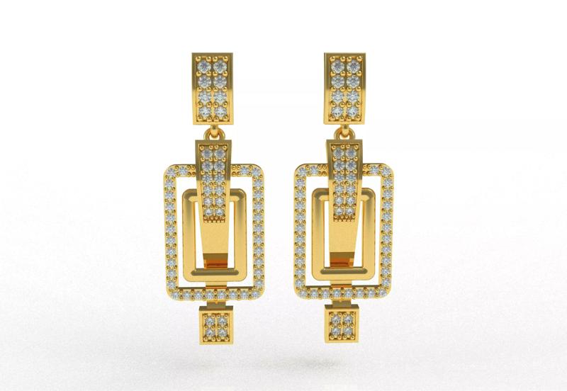 Diamond Pendant Set 45