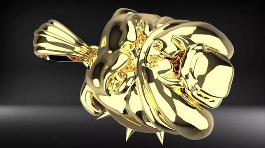 Bull Dog Head Pendant Charm Necklace Light Weight Jewelry