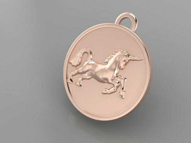 unicorn pendant