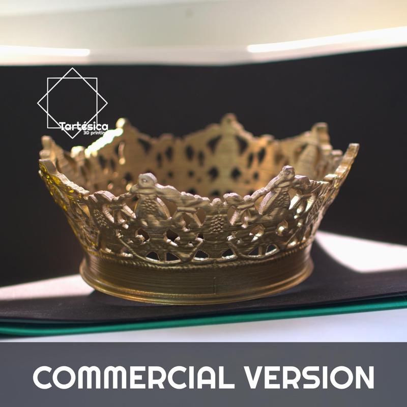 REPLICA CROWN ISABEL LA CATOLICA COMMERCIAL VERSION