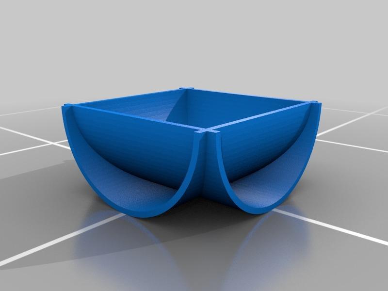 Two Intersecting Cylinders - halfway