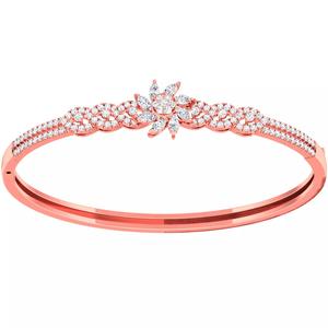 Diamond light gold bracelet