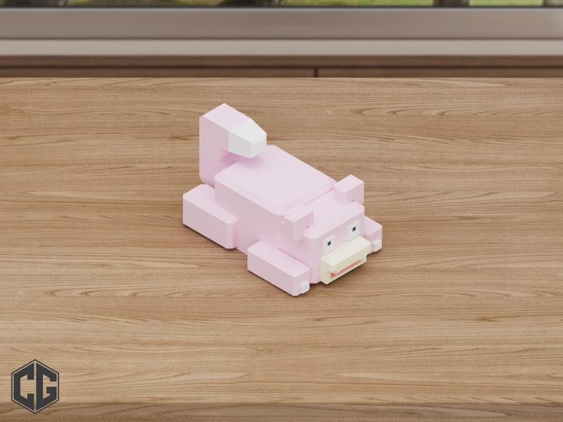 Slowpoke Pokemon Multipart