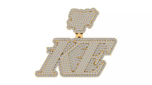 Crown Custom Iced-Out Pendant