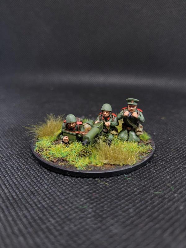 Heavy machine gun Czechoslovak vz. 24 with crew