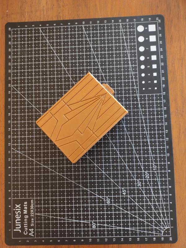 Art Deco Travel Soap Case