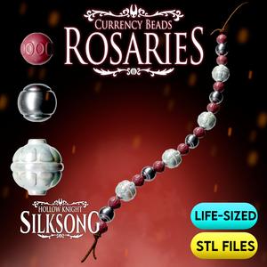 Silksong Rosary Beads (Currency) STL Files | Life Sized | High Detail