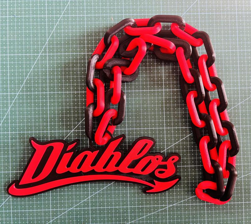 MEXICO RED DEVILS CHAIN