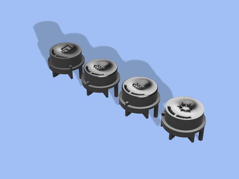 Smart Roadster - Full Button Set (Heated Seats, AC, Defrost)