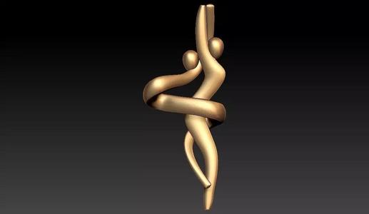 couple love pendant