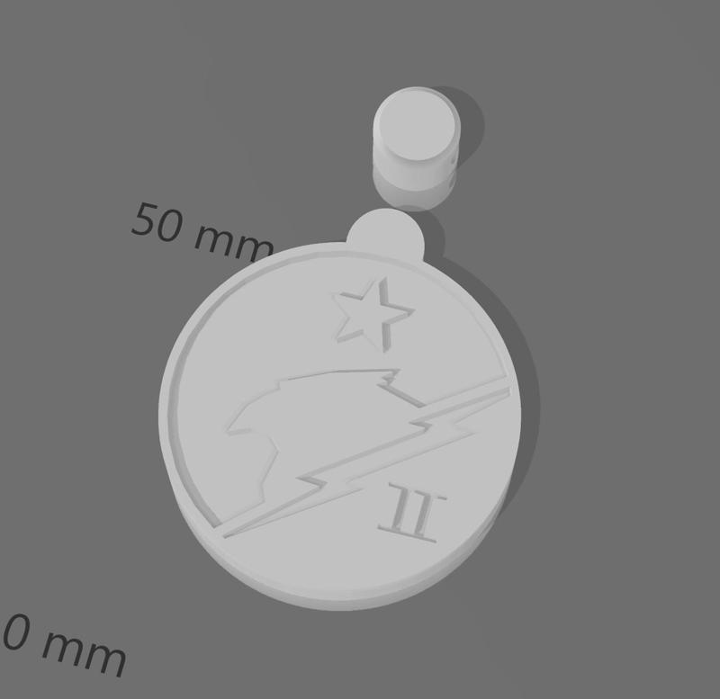 Halo Infinite - Blue Team lucky charm