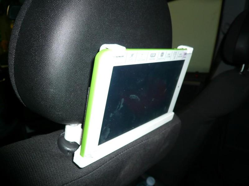 Car support for 8" pad