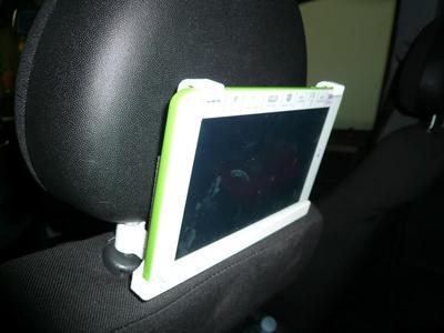 Car support for 8" pad