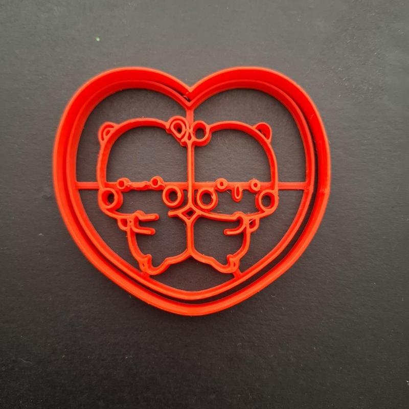 bubu and dudu love cookie cutter