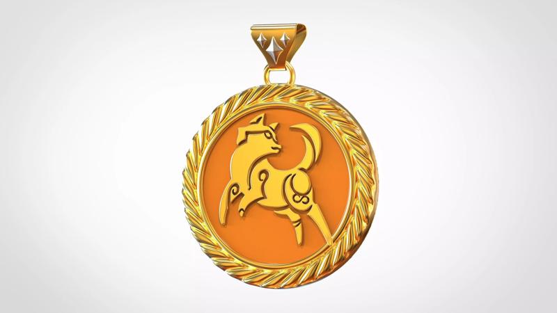 Canis Bellatoris Pendant