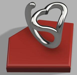 Heart Model for Valentine's day gift