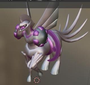 Pokémon Origin form palkia hisui  legends arceus 3d figurine