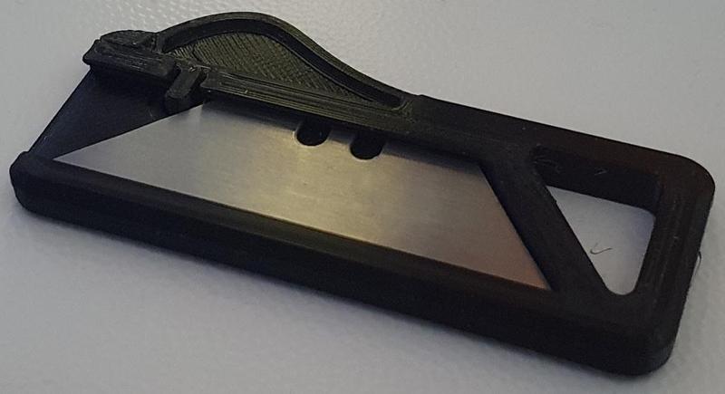 Blade holder Thumb Mod - Taglierino Dewalt Bosch