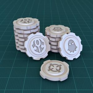 Dusk tokens set 1