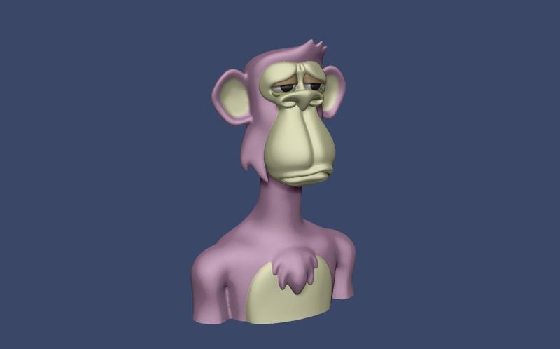 Bored Ape Bust - Serena Wiliams