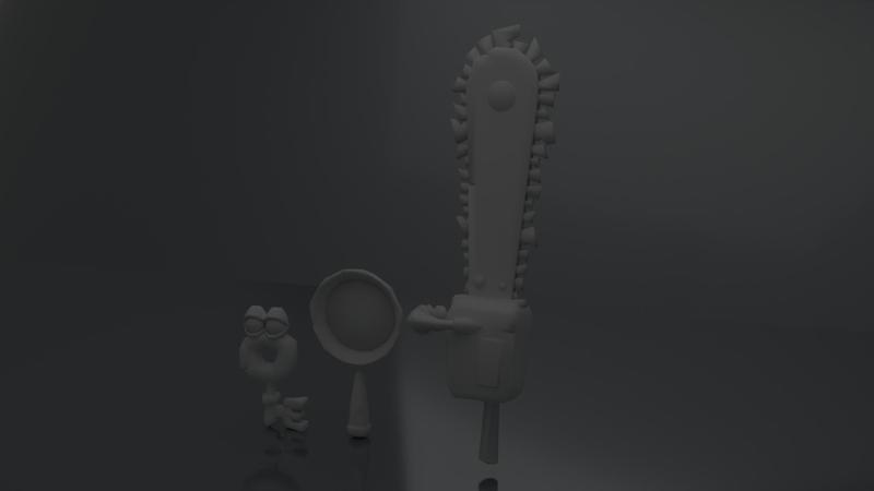 CONKERS BAD FUR DAY KEY/PAN/CHAINSAW