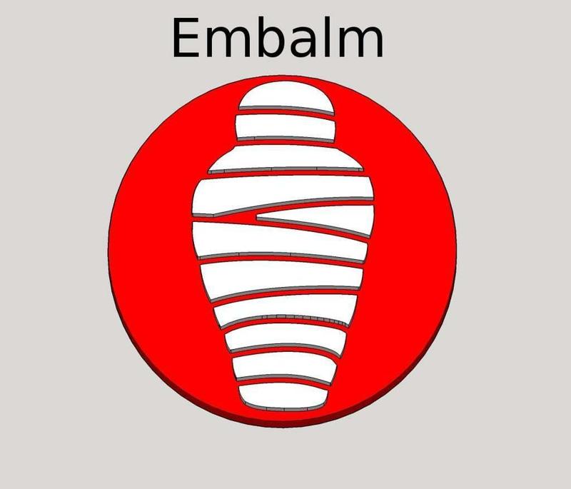 Embalm Counter for Magic: The Gathering Amonkhet MtG #MtGCounters Chips Tokens Embalmed