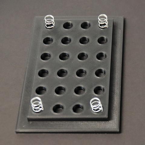 Anti-vibration shelf for speakers, hard drives, 3D printers