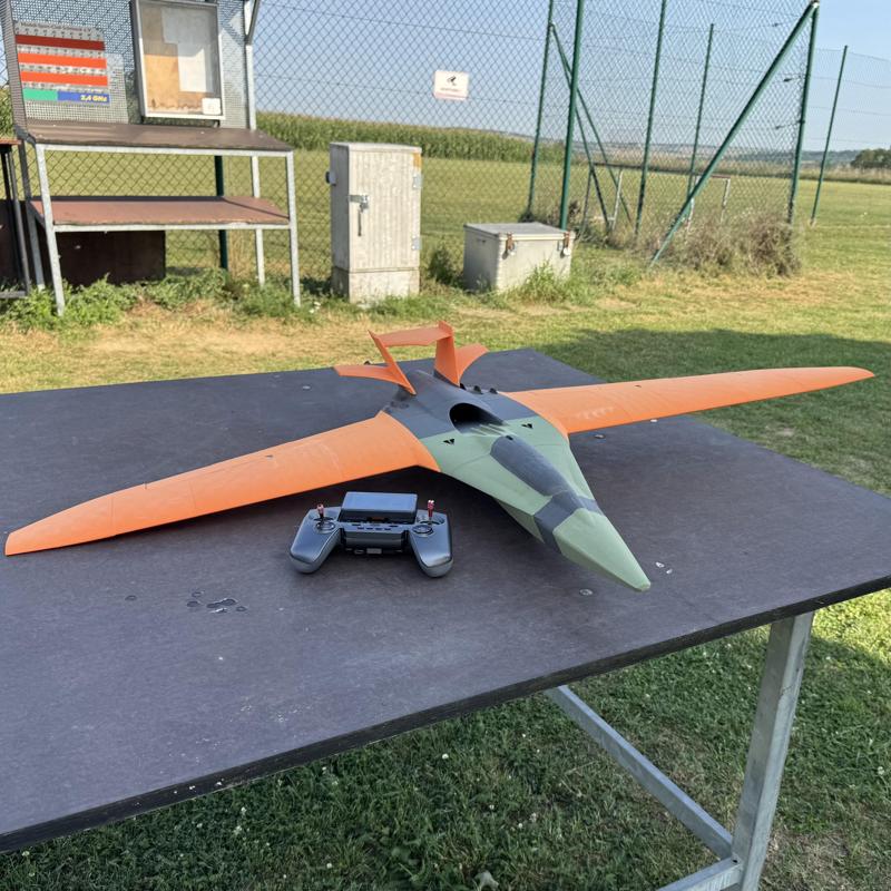 Ghostcrow 50mm EDF Jet Glider with FPV Option 3S & 4S