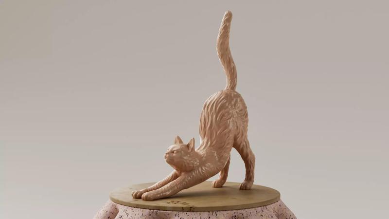 ESCULTURA - GATO