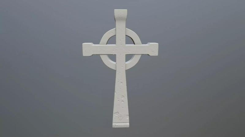 tombstone 3 celtic cross