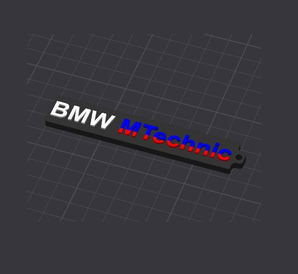 BMW M Technic key fob