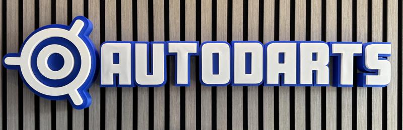 Autodarts Wall Lettering
