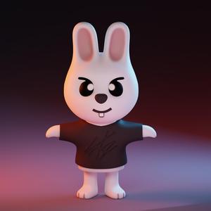 Skzoo stray kids Lee Know Leebit skz Kpop figurine