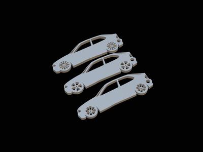 bmw e36 compact keychain