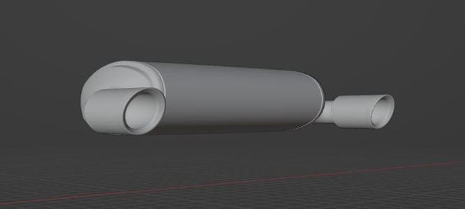 Dual Tip Muffler Exhaust TailPipe