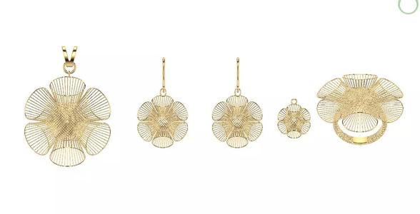 Half  set of gold fusion