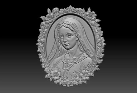 Virgin Mary Pendant 04-230826