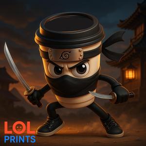 Cappuccino Assassino - Italian brainrot ninja mug with lethal attitude