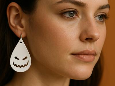 Aretes Halloween Calabaza