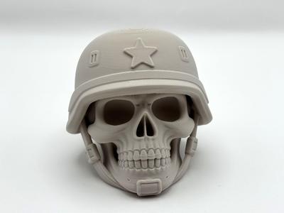 Soldier Skeleton Skull
