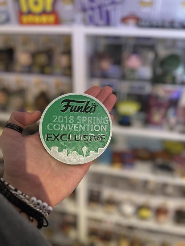 FUNKO 2018 SPRING CONVENTION EXCLUSIVE FUNKO POP LOGO SIGN