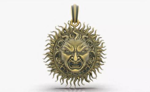 The angry radiant Sun