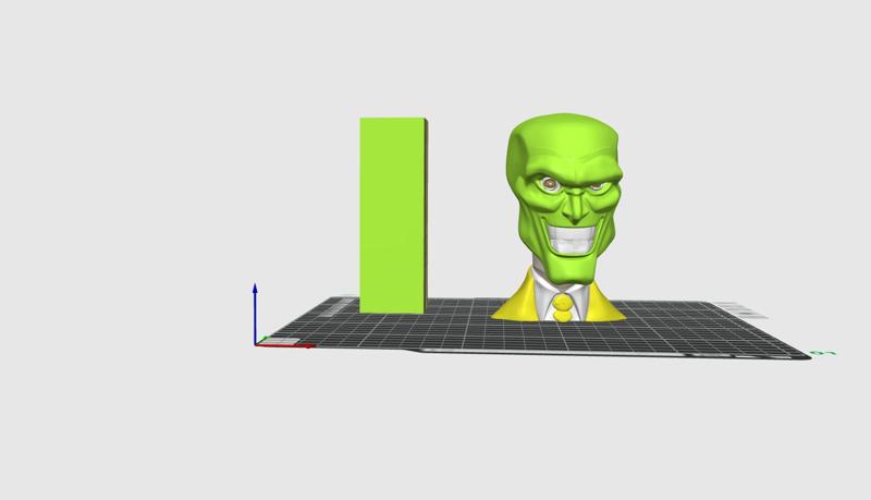 THE MASK JIM CARRY COLORED