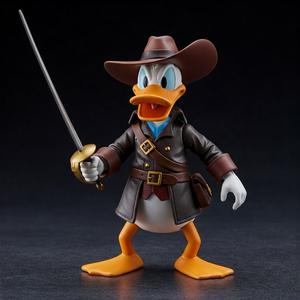 Donald Musketeer - 3D Printable Model | Heroic Cartoon Figure