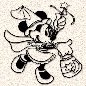 Minnie the Magician Wall Art Home Decor