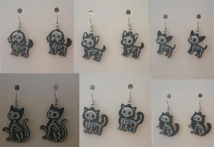 Skeleton Cat and Dog Breed 6 pack (No AMS Needed stl/3mf for swaps)