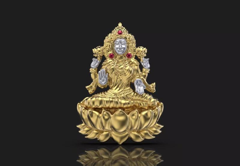 Laxmi Ji Hollow Model 20mm